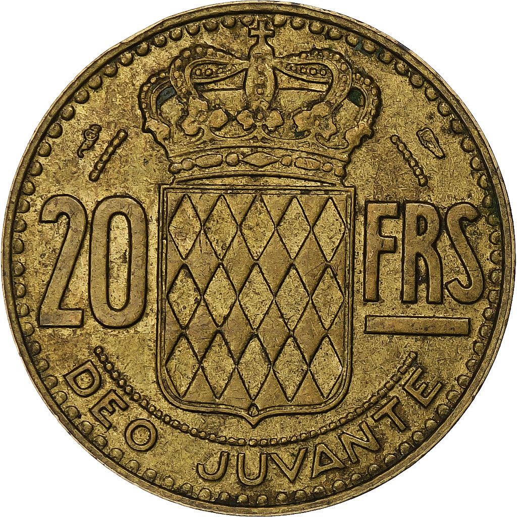 Монако | Монета 20 франков | Ренье III | Km:131 | 1950 - 1951