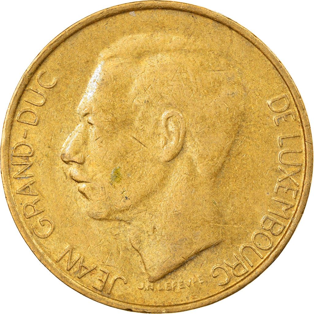 Luxembourg | 5 Francs | Monarch | Aluminium-nickel bronze | KM:60 | 1986-1988