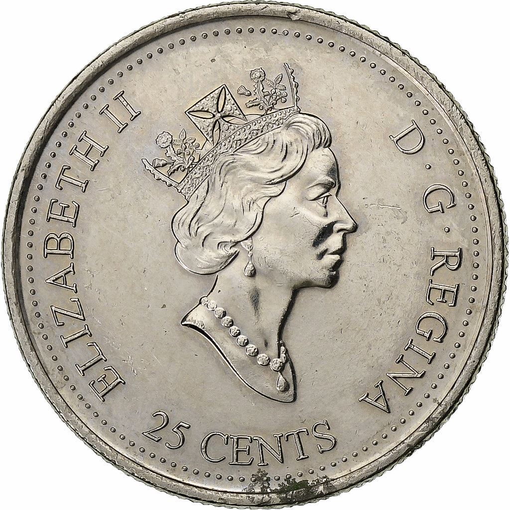 Canada | 25 Cents Coin | Family | Nickel | KM:375 | 2000