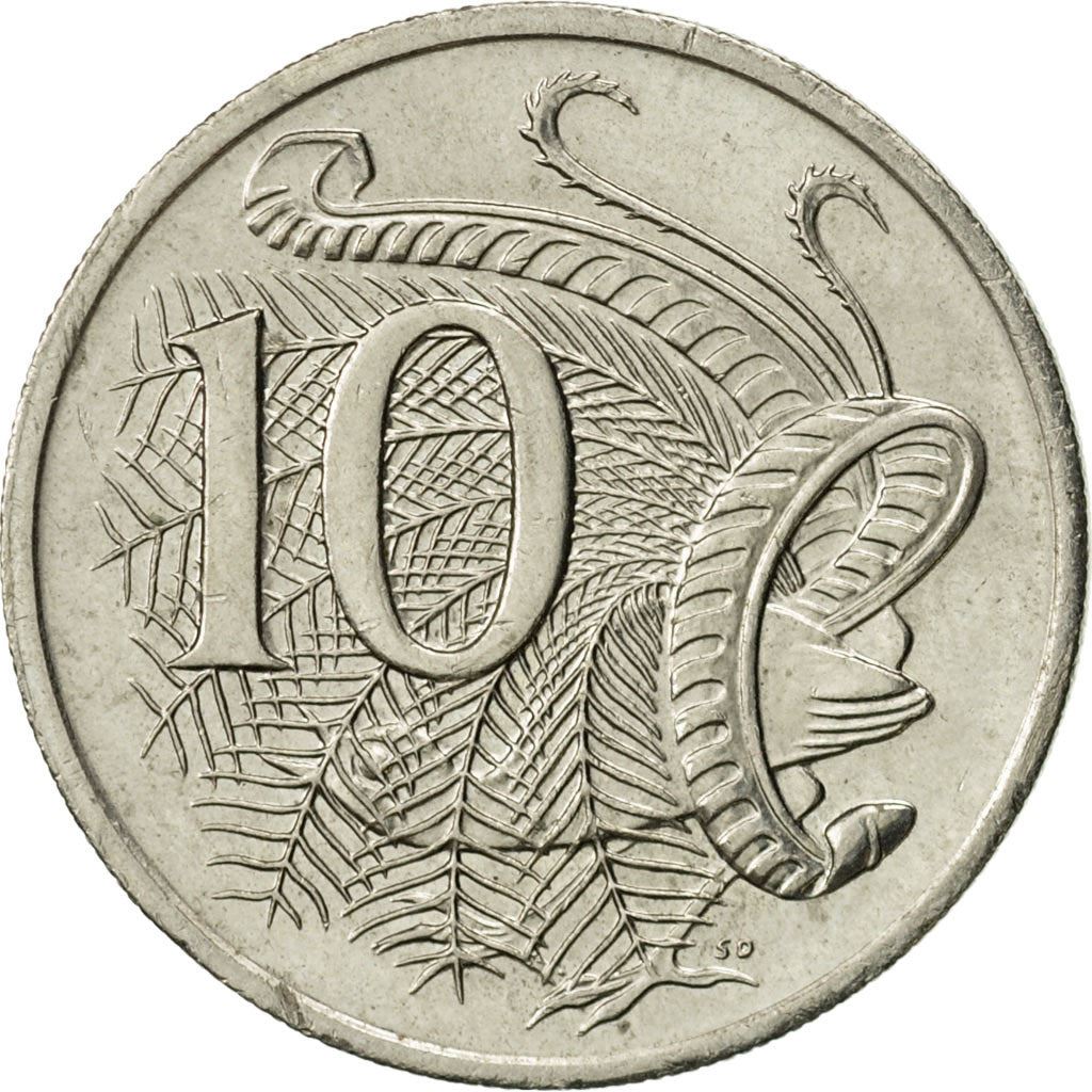 Australia | 10 Cents Coin | Lyrebird | Km:402 | 1999 - 2019