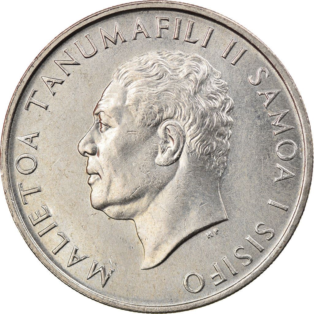 Samoa | 20 Sene Coin | Malietoa Tanumafili II | Shield | Crux Constellation | Km:5 | 1967