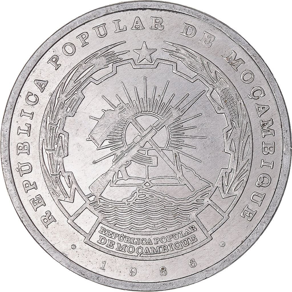 Mozambique | 20 Meticais Coin | Tank | KM:103a | 1986