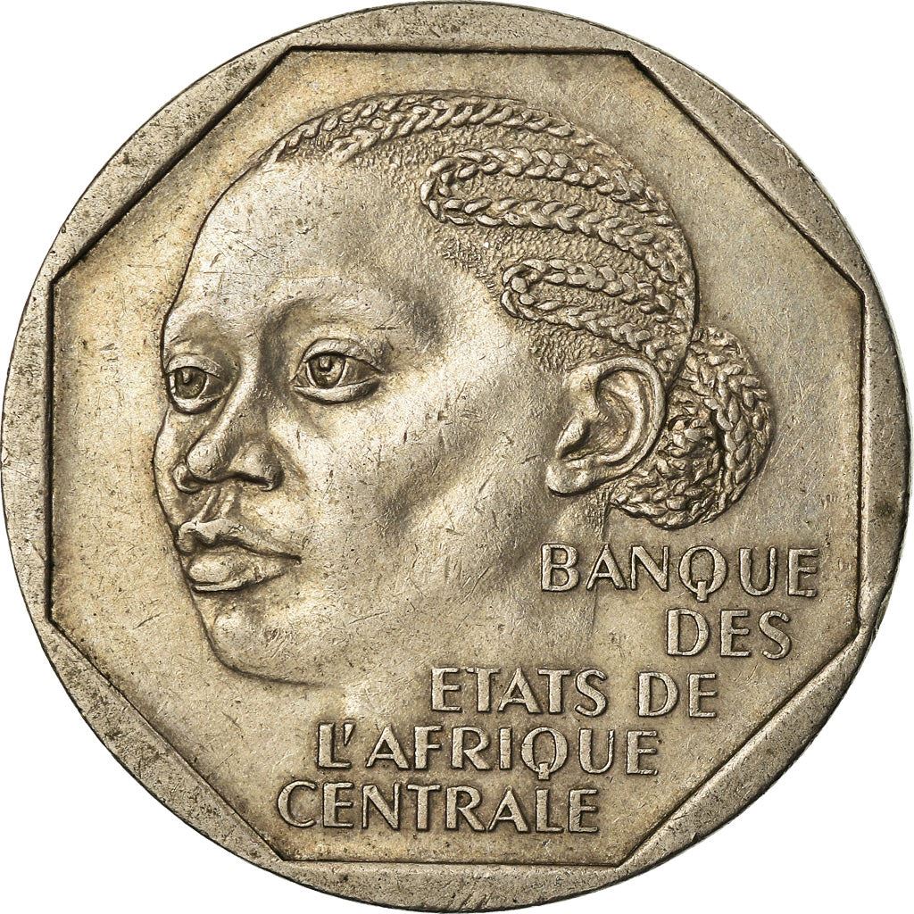 Gabon | 500 Francs Coin | Copper-Nickel | Fruit | Km:14 | 1985