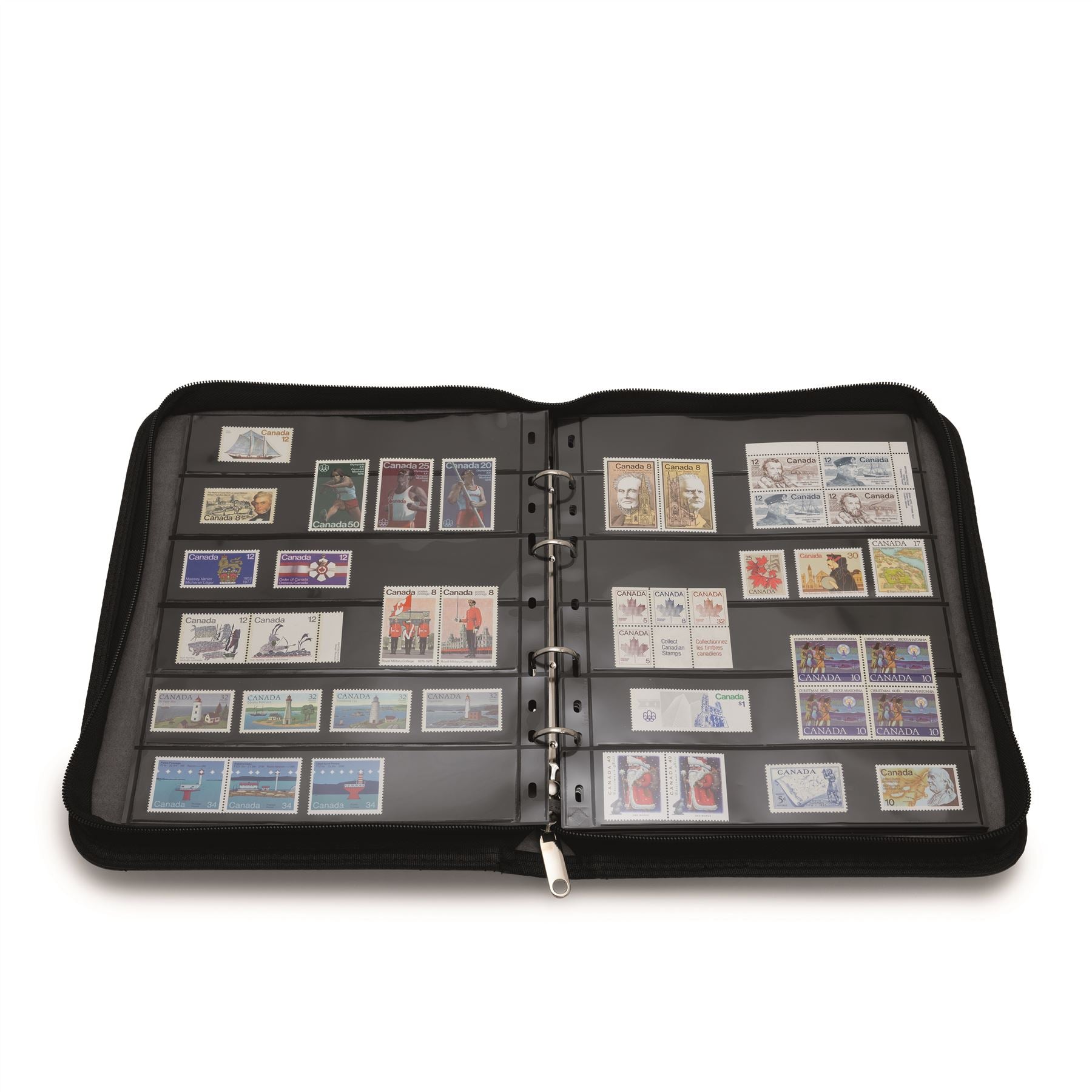 OPTIMA KURT Portfolio Ring Binder | Coin and Banknote Album | Travel Case | Up to 30 Sheet Capacity | 285x225x35mm | 2 Color Options
