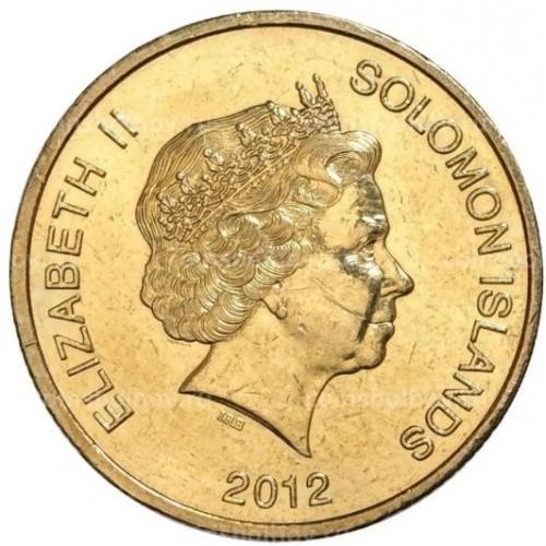 Salomonøerne | 2 Dollars Mønt | Elizabeth II | Bokolo | KM:239 | 2012 - 2016