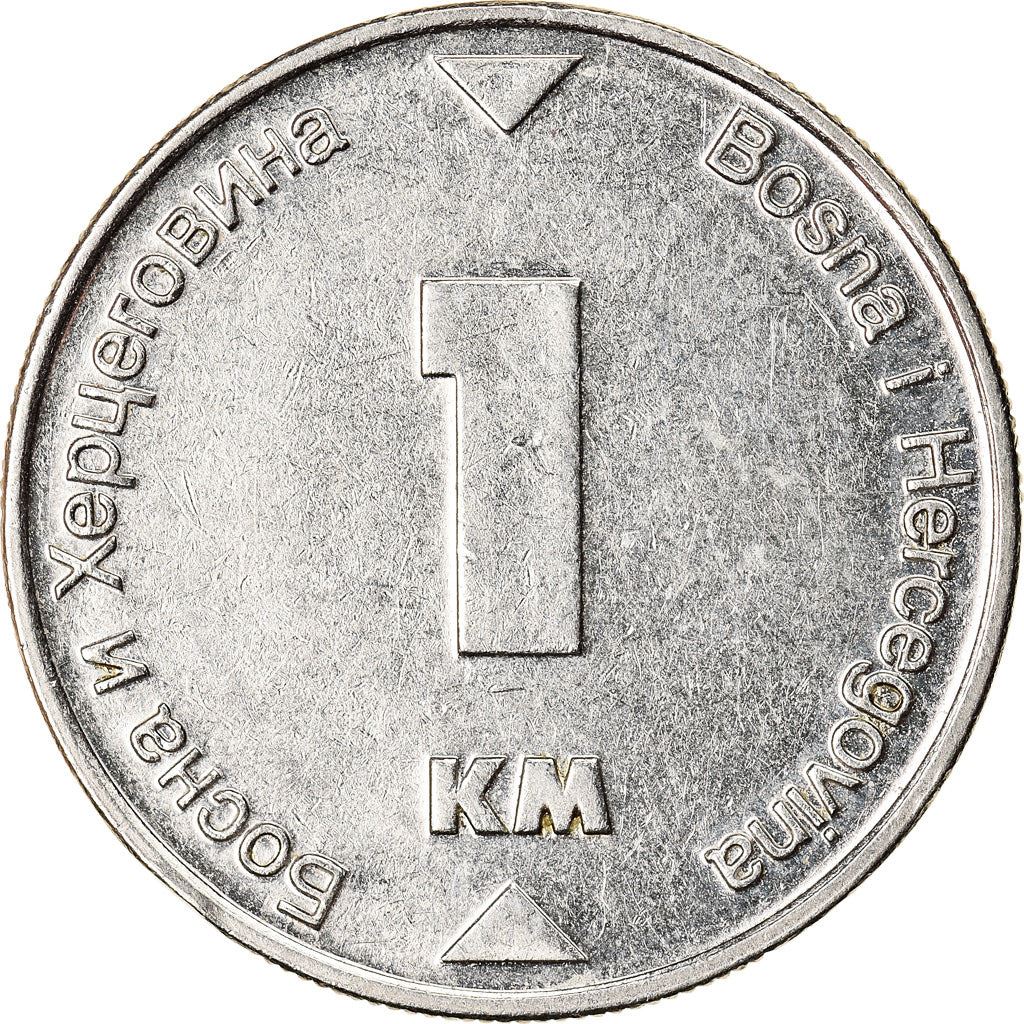 Bosnia and Herzegovina | 1 Konvertibilna Marka Coin | Coat of arms of Bosnia | Km:118 | 2000 - 2025