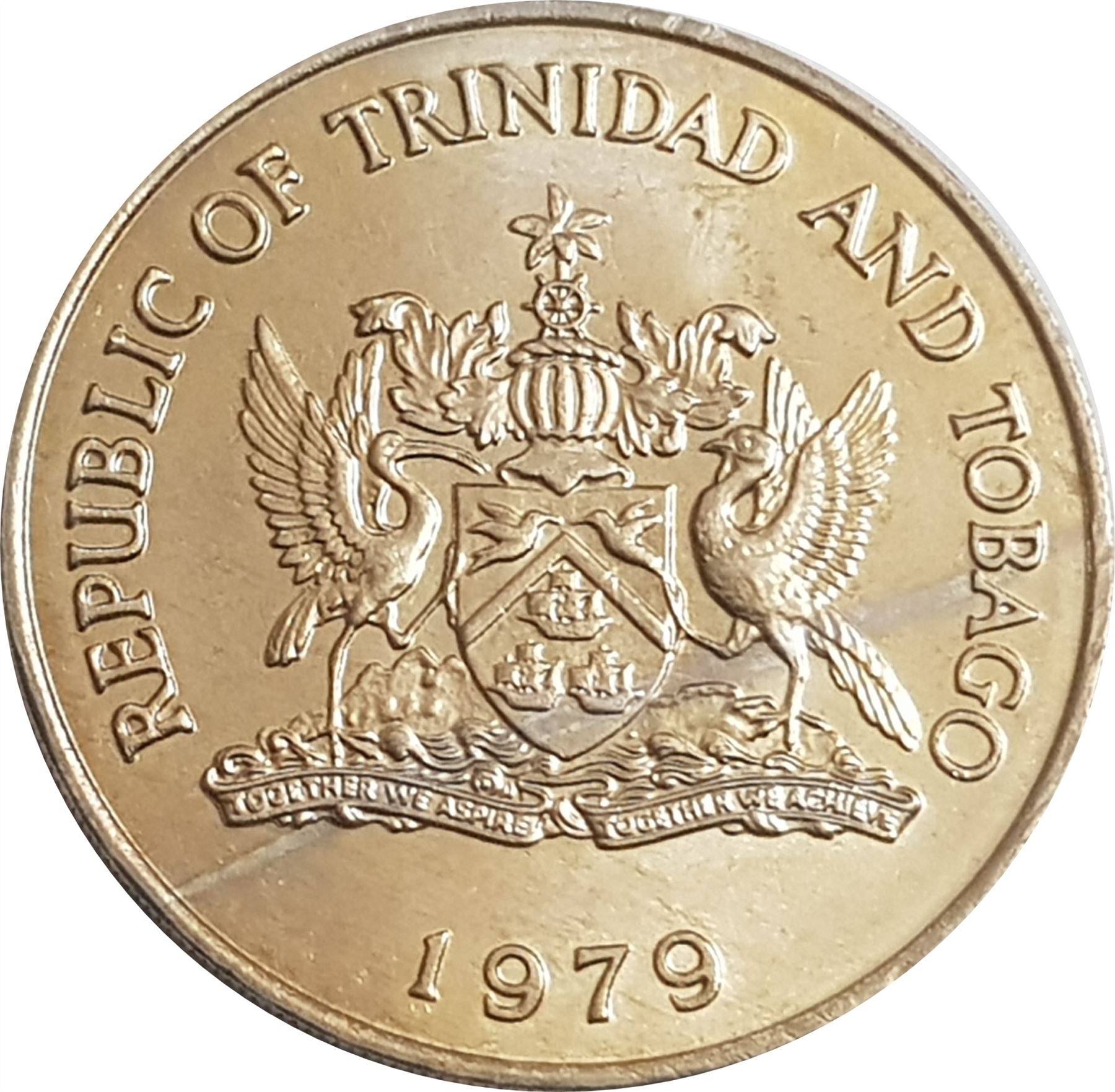 Trinidad and Tobago 1 Dollar Coin | FAO | KM38 | 1979