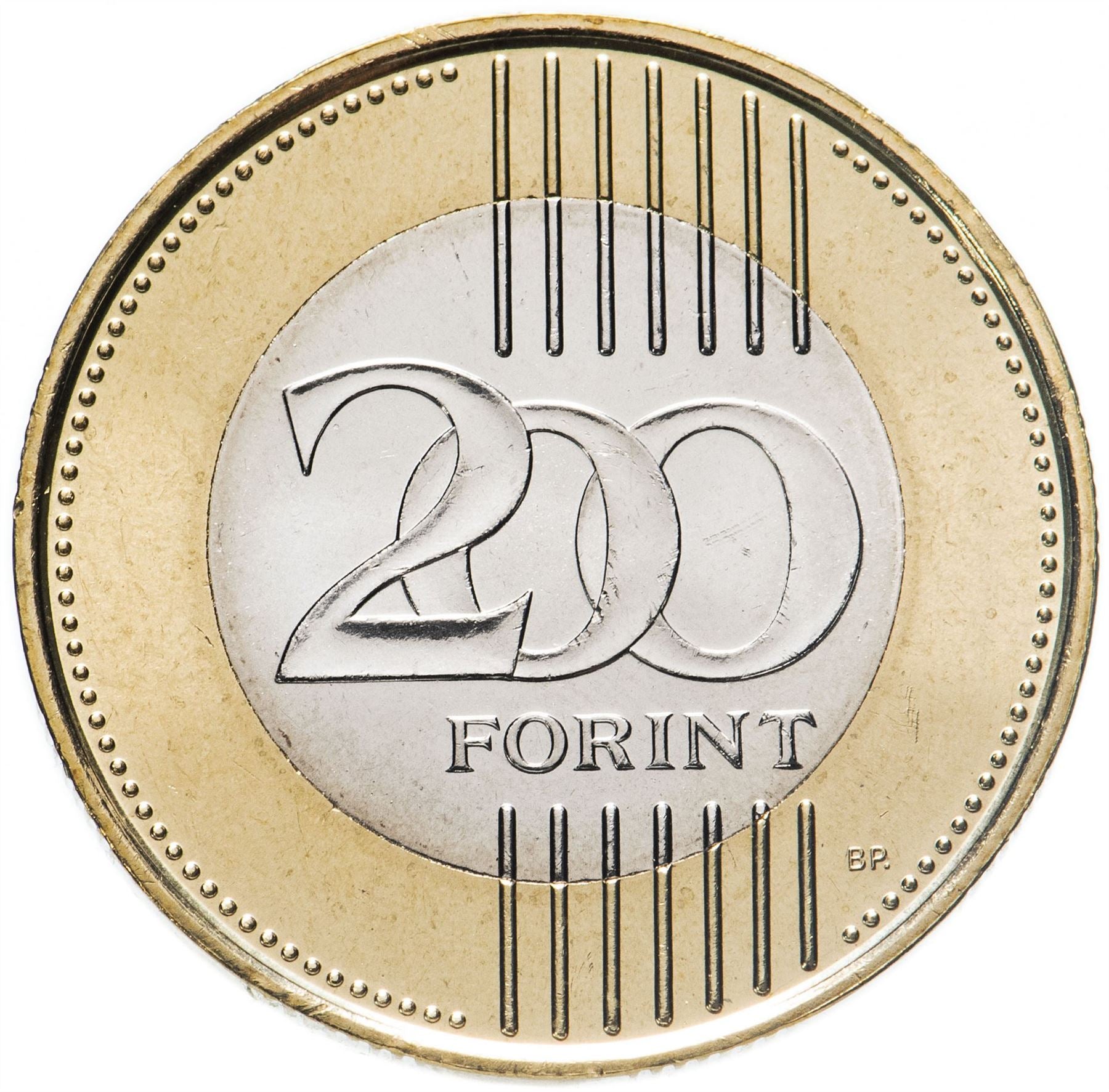 Hungary 200 Forint Coin | Szechenyi Chain Bridge | Budapest | KM826 | 2009 - 2011