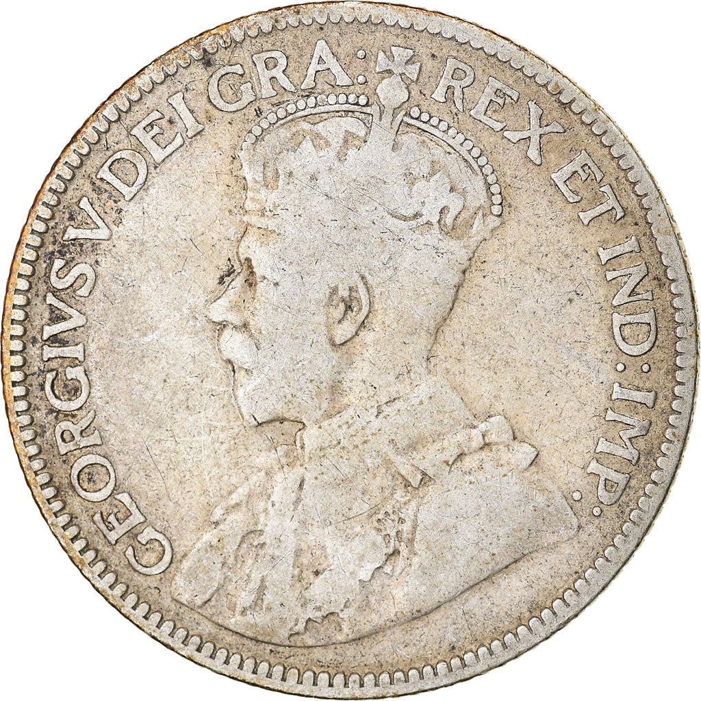 Canada | 25 Cents Coin | Silver | Crown | Wreath | KM:24a | 1920-1936