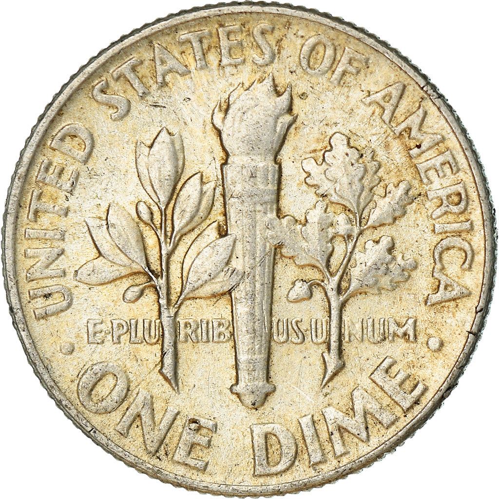 Vereinigte Staaten | 1 Dime Münze | Franklin D. Roosevelt | KM:195 | 1946 - 1964