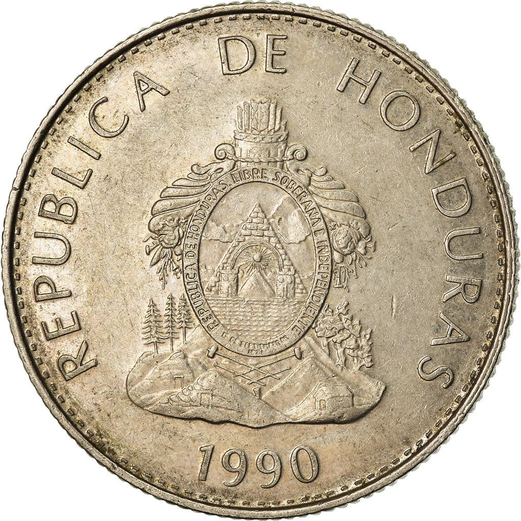 Honduras | 50 Centavos Coin | Lempira | Km:84 | 1978 - 1990