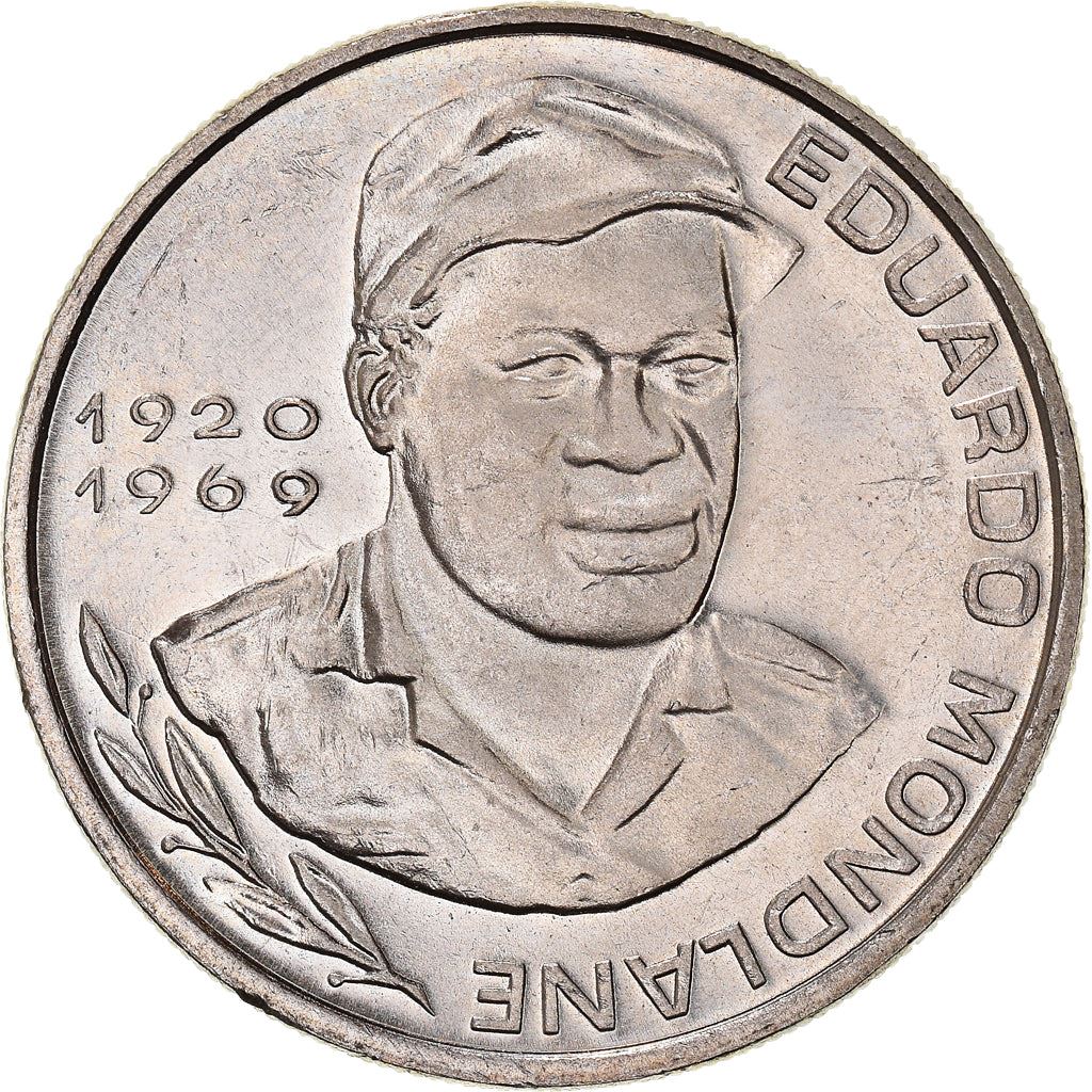 Cape Verde 10 Escudos Coin | Eduardo Mondlane | KM19 | 1977 - 1982