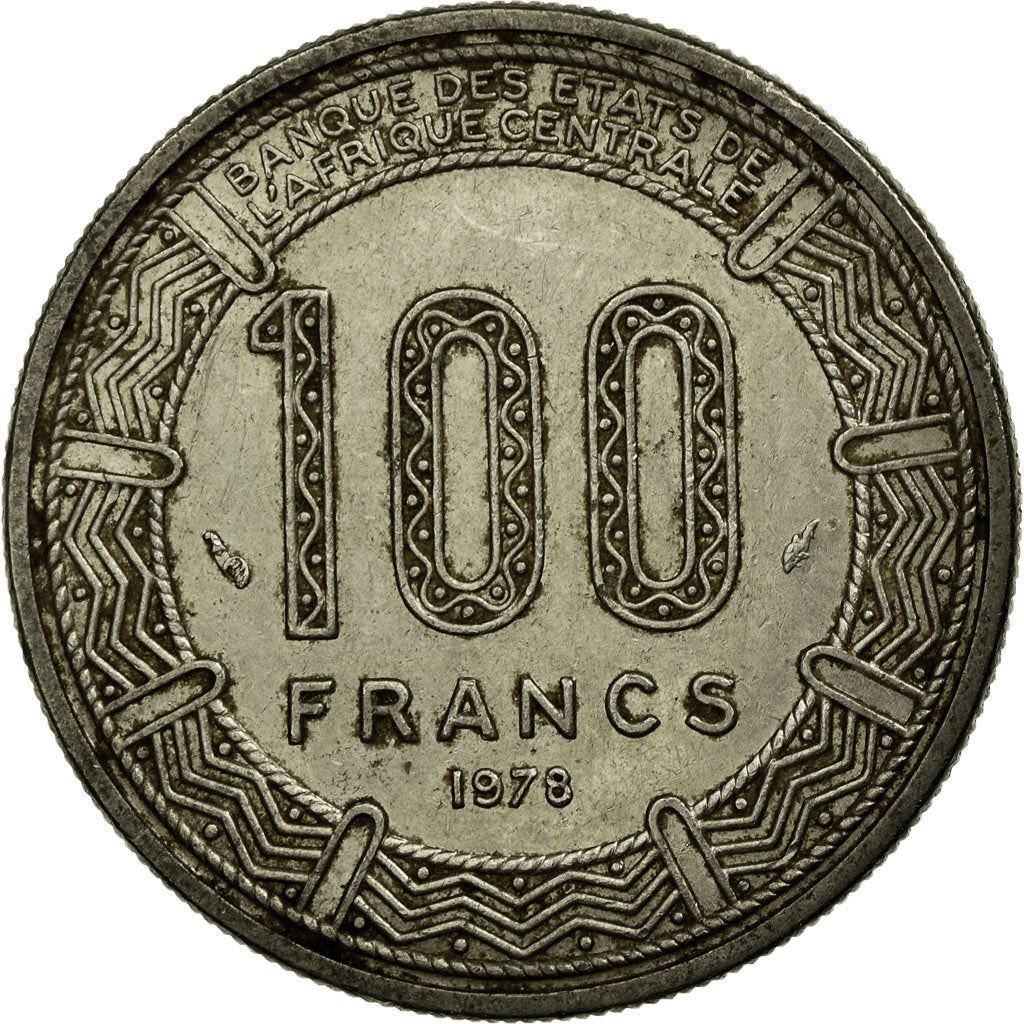 Chad | 100 Francs Coin | Giant Eland | Km:3 | 1975 - 1991