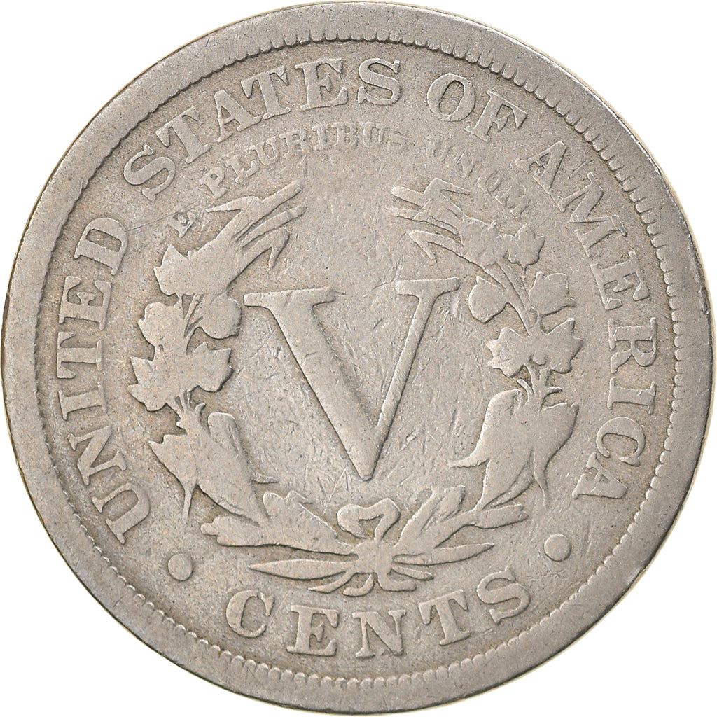 United States | 5 Cents Coin | Liberty | Roman Numeral | KM112 | 1883 - 1913