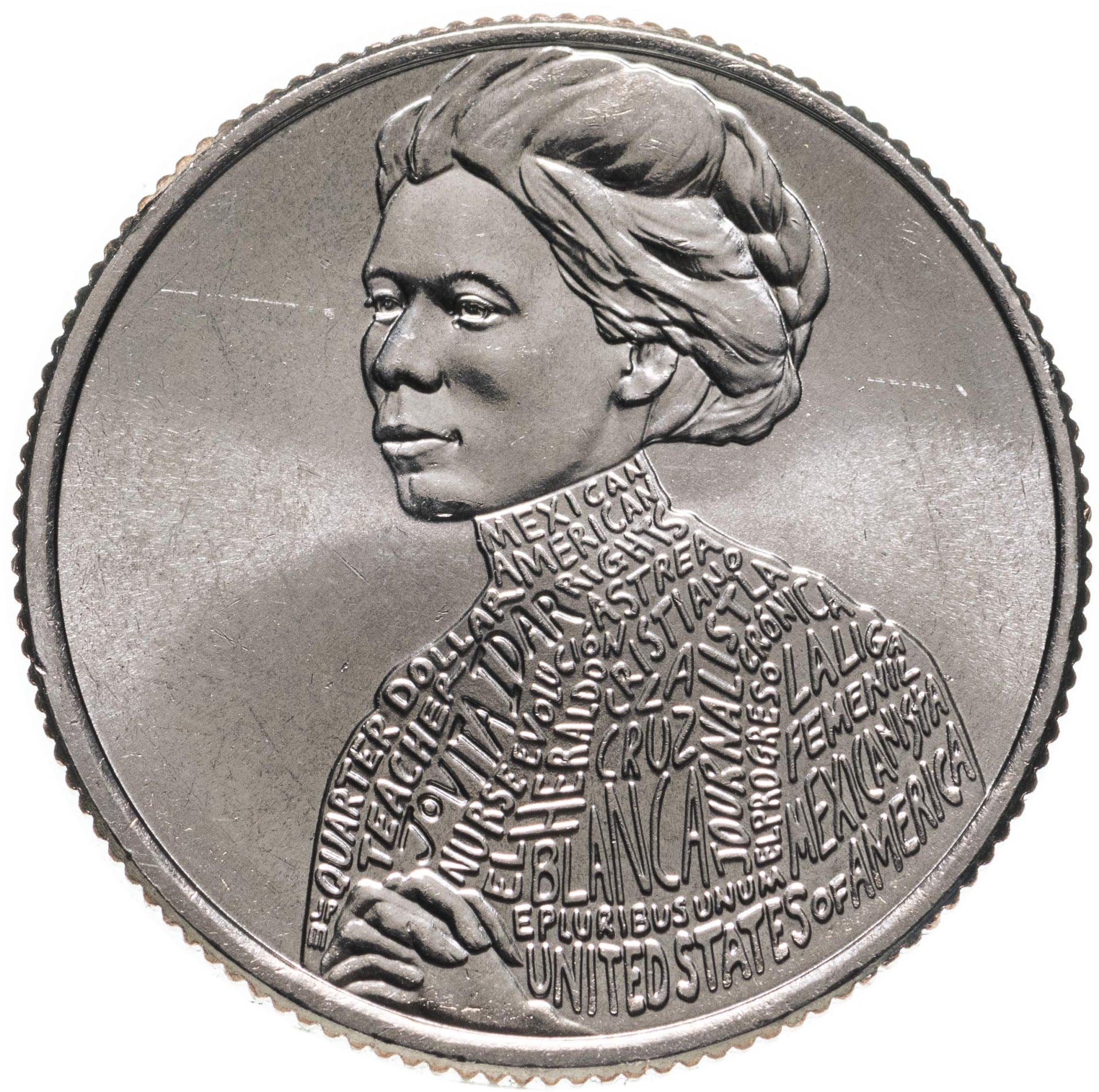 Vereinigte Staaten | 1/4-Dollar-Münze | Jovita Idar | Km:784 | 2023