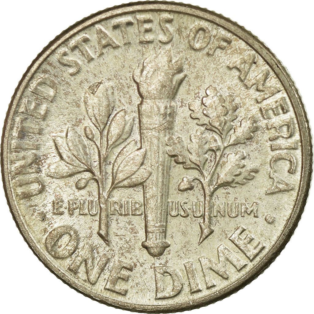 Vereinigte Staaten | 1 Dime Münze | Franklin D. Roosevelt | KM:195 | 1946 - 1964