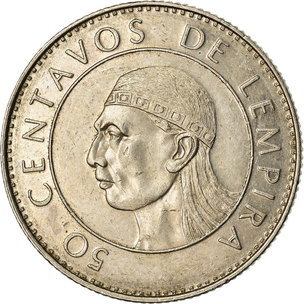 Honduras | 50 Centavos Coin | Lempira | Km:84 | 1978 - 1990