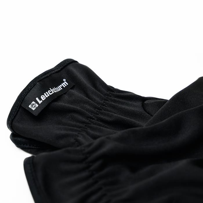 Microfibre Gloves for Coin Handling | Leuchtturm | Black | S - M - L