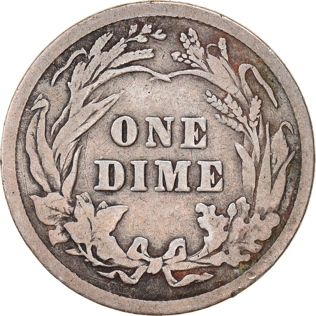 미국 | 1 다임 동전 | 바버 다임 | KM:113 | 1892 - 1916