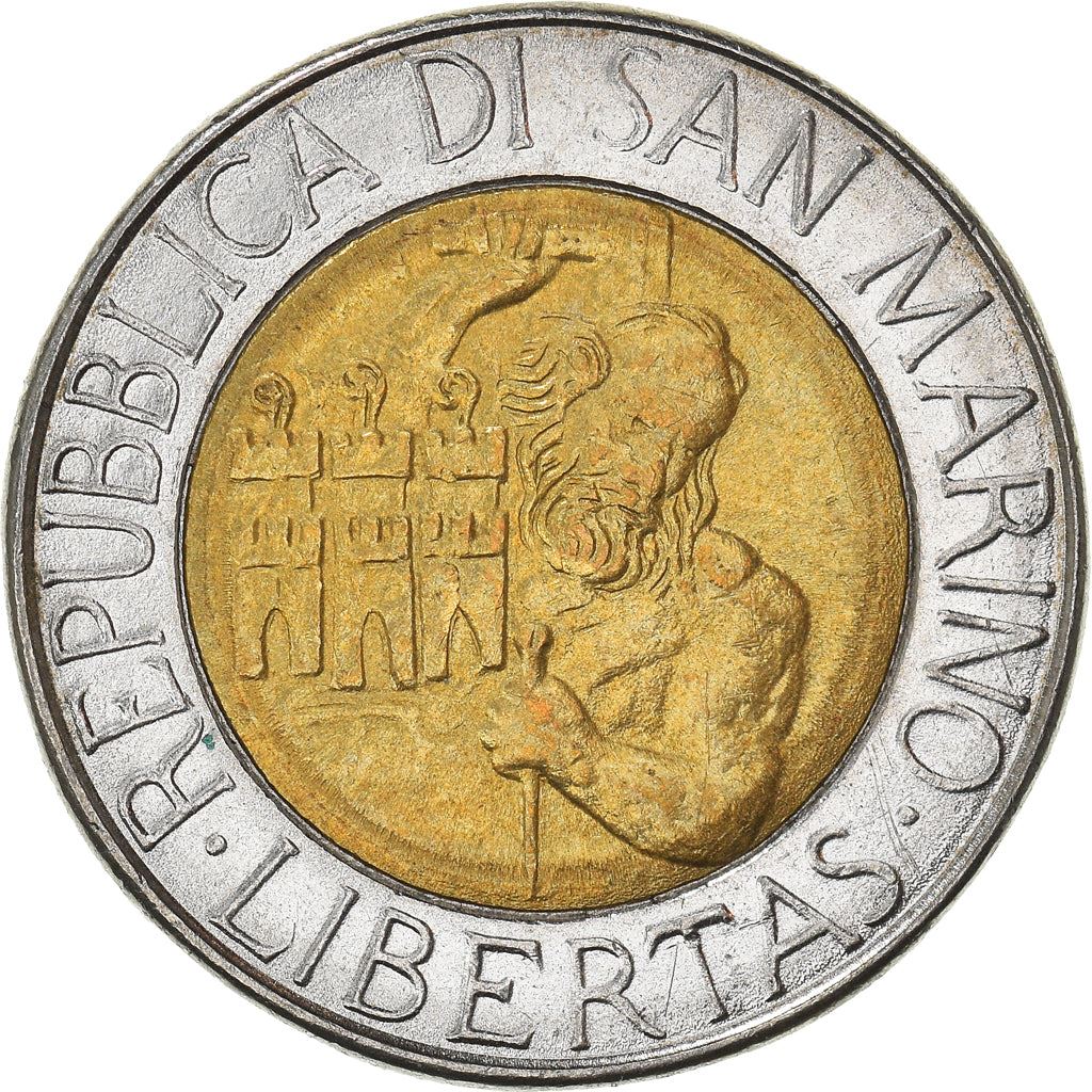San Marino | 500 Lire Coin | Donna Felicissima | Km:314 | 1994