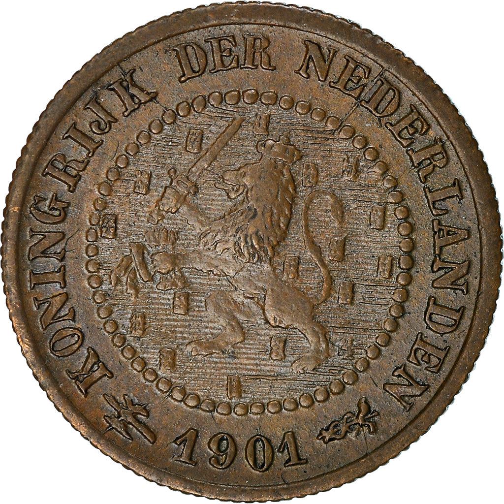 Netherlands | 1/2 Cent Coin | Lion | Km:109 | 1878 - 1901