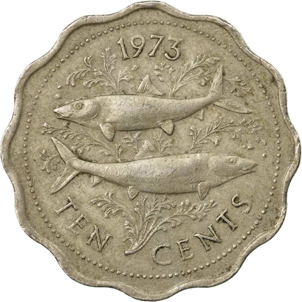 Багамы | Монета 10 центов | Костер | Km:39 | 1973