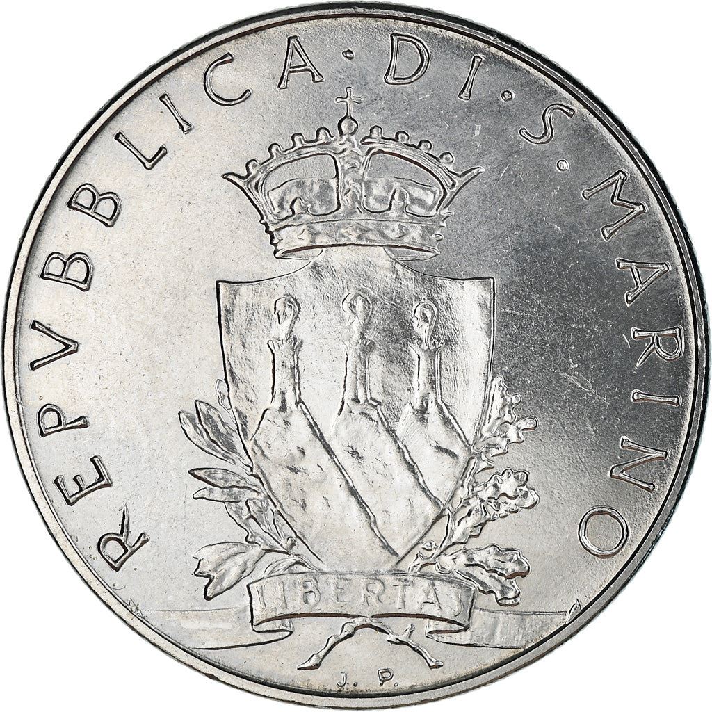 San Marino | 100 Lire Coin | Helmet | Km:95 | 1979