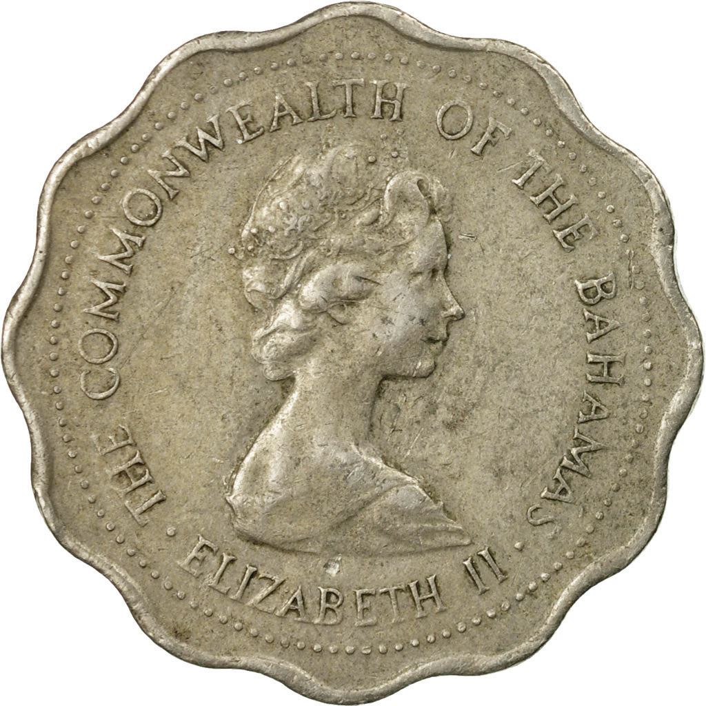 Багамы | Монета 10 центов | Костер | Km:39 | 1973