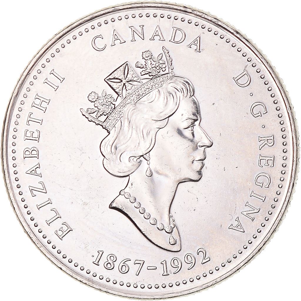 Canada | 25 Cents Coin | Nickel | British Columbia | KM:232 | 1992