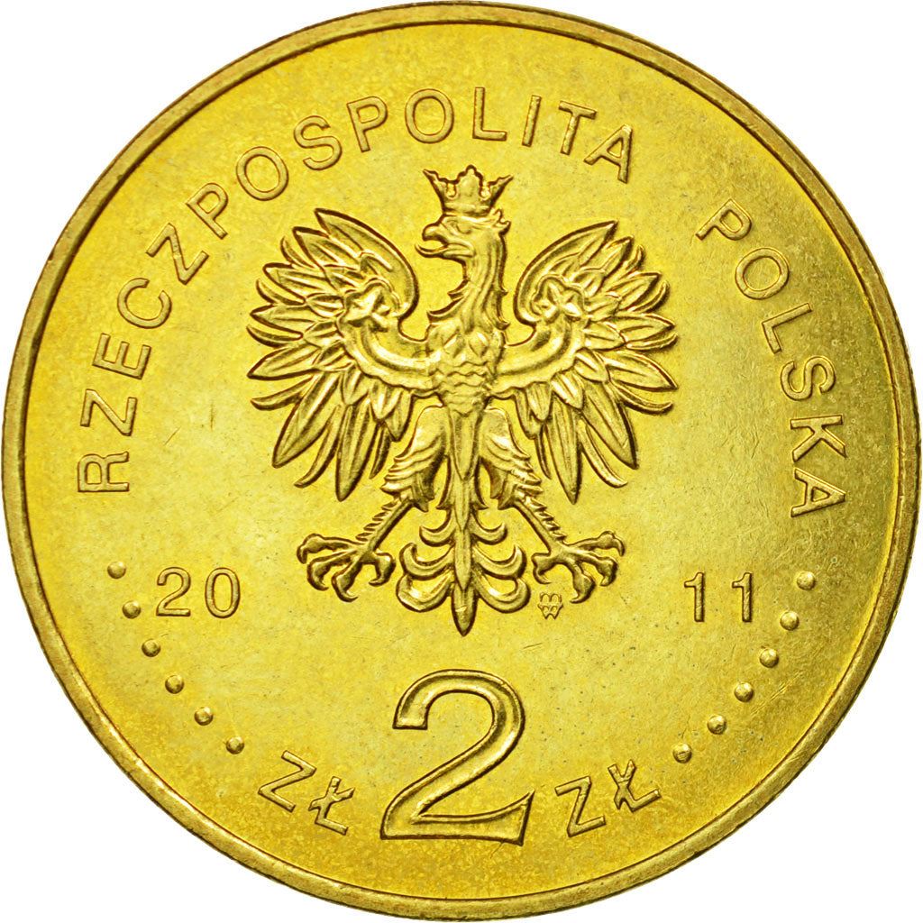 Poland | 2 Zlotys Coin | Łódź | Y:804 | 2011
