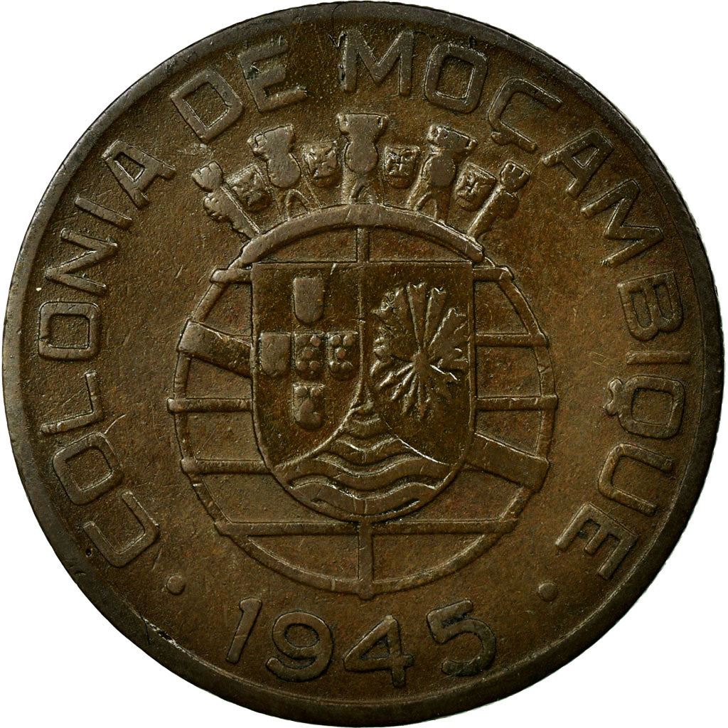 Mozambique | 1 Escudo Coin | Bundle of Arrows | KM:74 | 1945