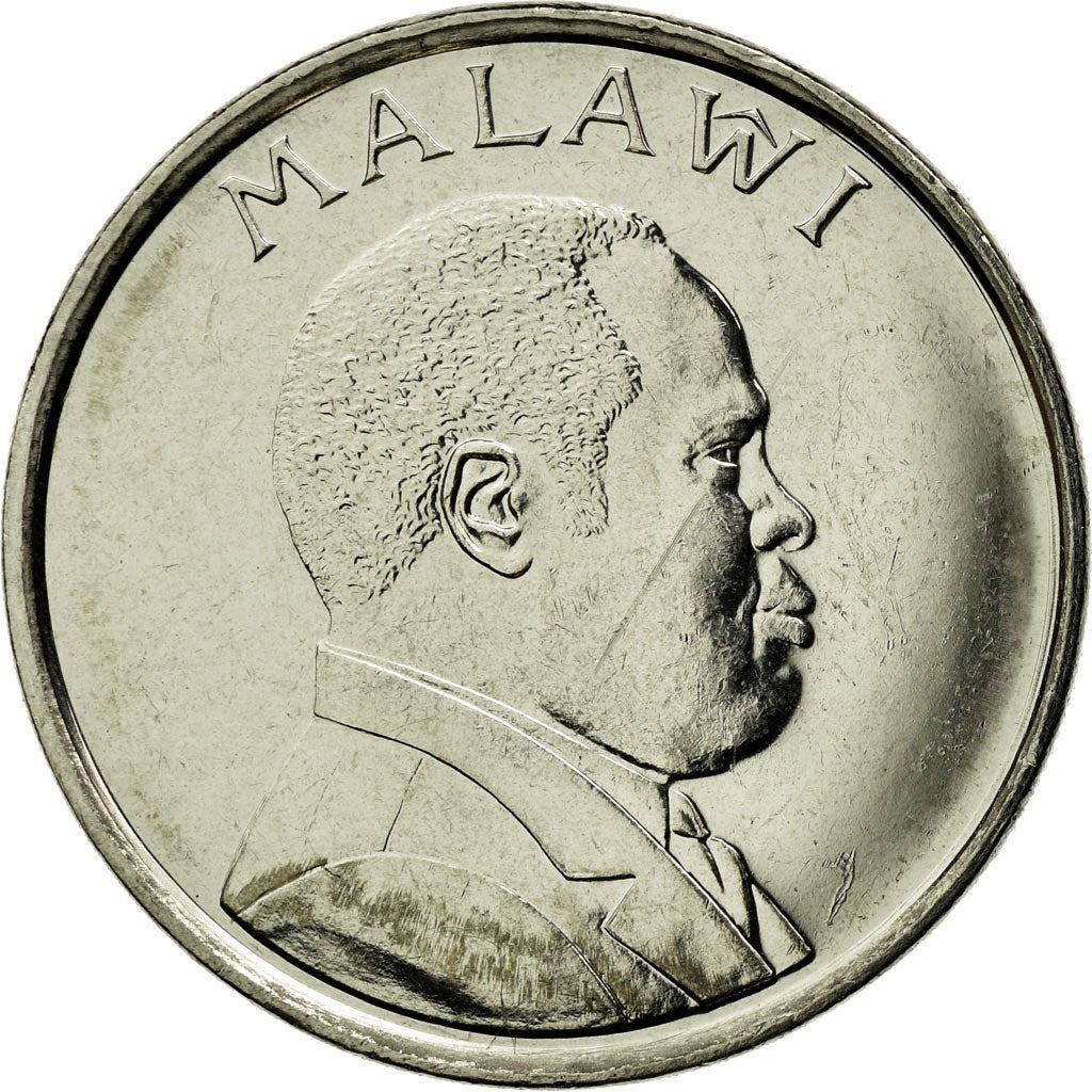 Malawi Coin Malawian | 20 Tambala | President Bakili Muluzi | Elephant | KM29 | 1996 - 2003