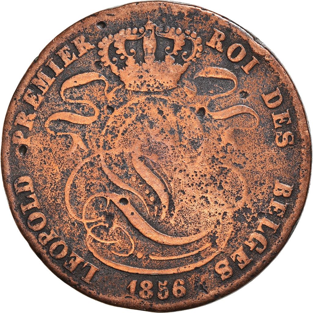 Belgium | 5 Centimes Coin | Cat or feline | Léopold I | Copper | KM:5.1 | 1833-1860