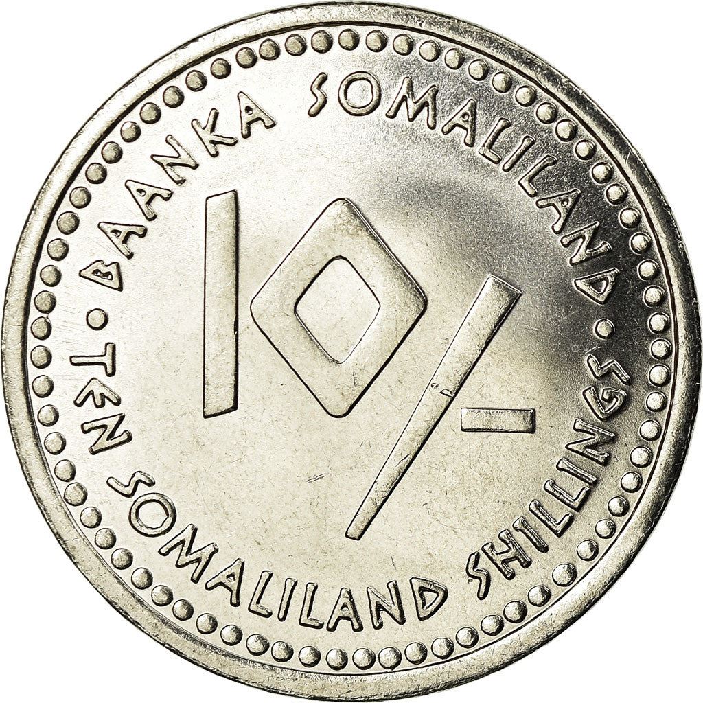 Somaliland | 10-Schilling-Münze | Widder | Edelstahl | KM:9 | 2006