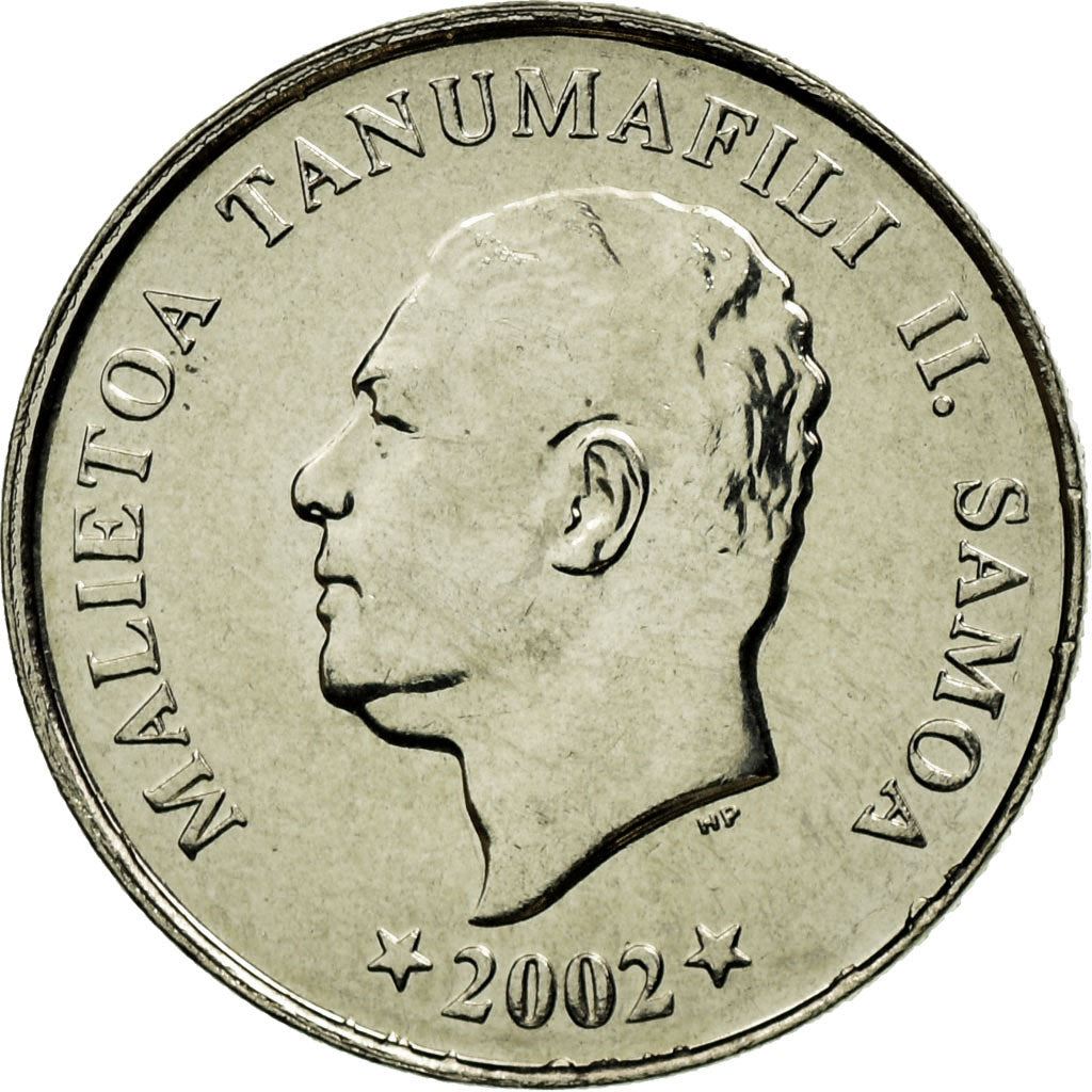 Samoa | 5 Sene Coin | Malietoa Tanumafili II | Pineapple | Km:131 | 2002 - 2010