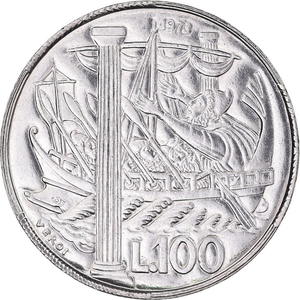 San Marino | 100 Lire Coin | Ulysses | Km:28 | 1973