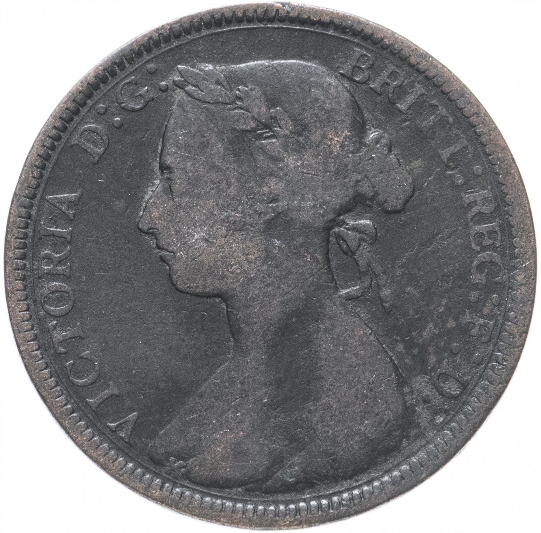 United Kingdom | 1/2 Penny Coin | Victoria | KM:754 | 1874 - 1894