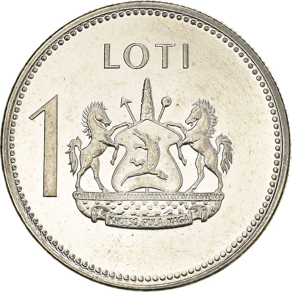 Lesotho | 1 Loti Coin | Moshoeshoe I | Km:66 | 1998 - 2023