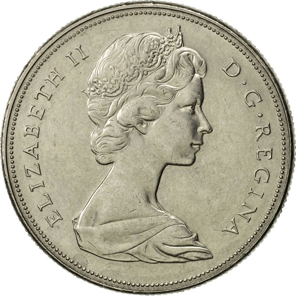 Canada | 1 Dollar Coin | British Columbia | Nickel | KM:79 | 1971