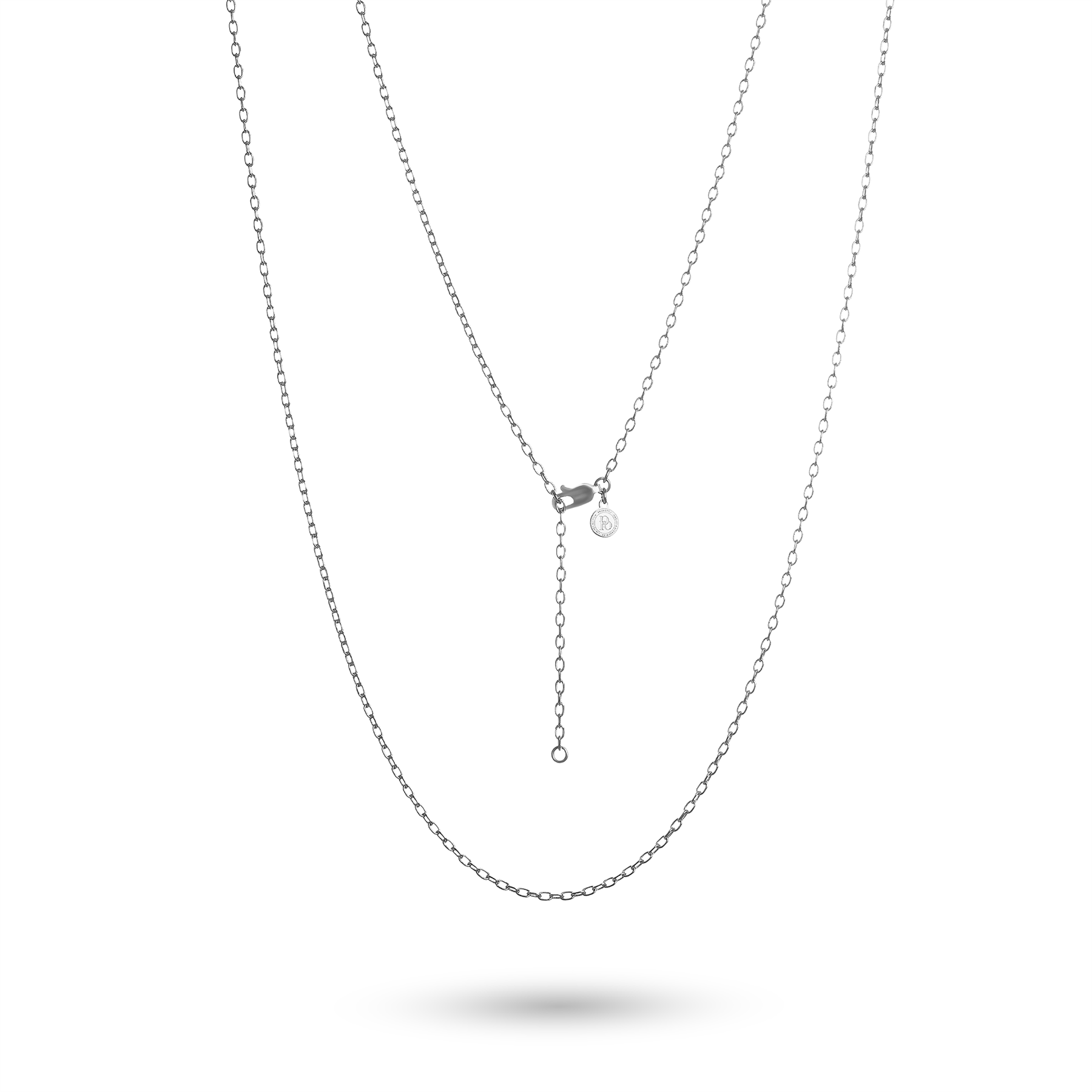 Canadian Coin Necklace | Medallion Pendant Jewelry | Rhodium Plated 5 Cents | Queen Elizabeth II | 1965 - 1989