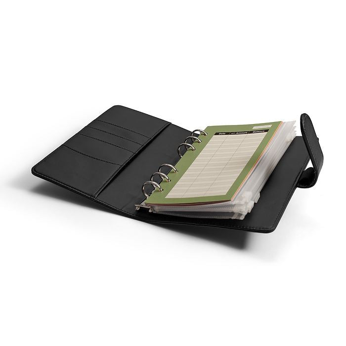 Travel Money Ring Binder | 5 Zip-Up Sheets Included | Three Colours