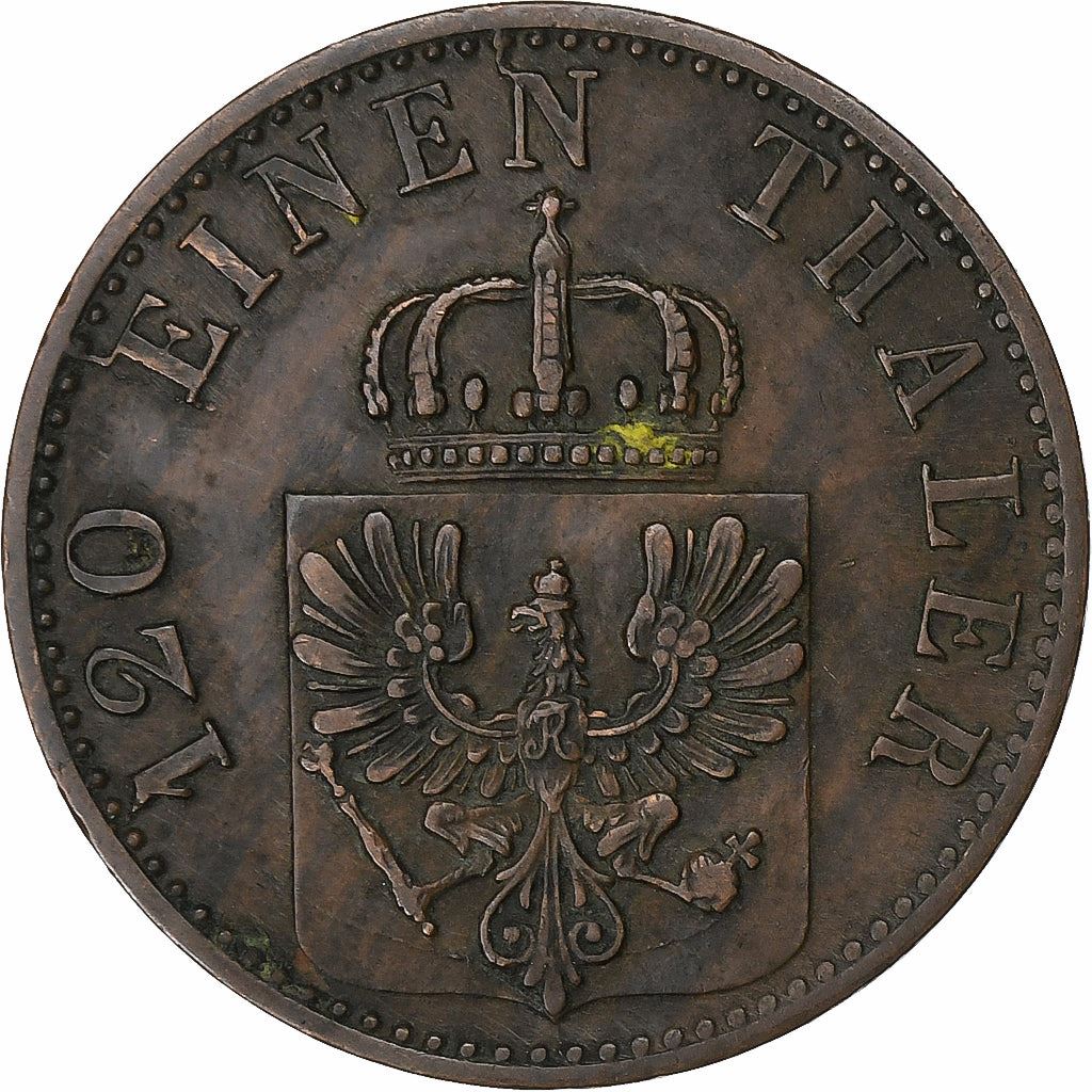 Prūsijos Karalystė | 3 pfeningų moneta | Vilhelmas I | Km:482 | 1861 - 1873