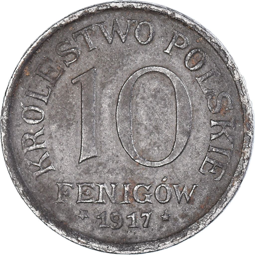 Poland | 10 Fenigow | Eagle | KM6 | 1917 - 1918