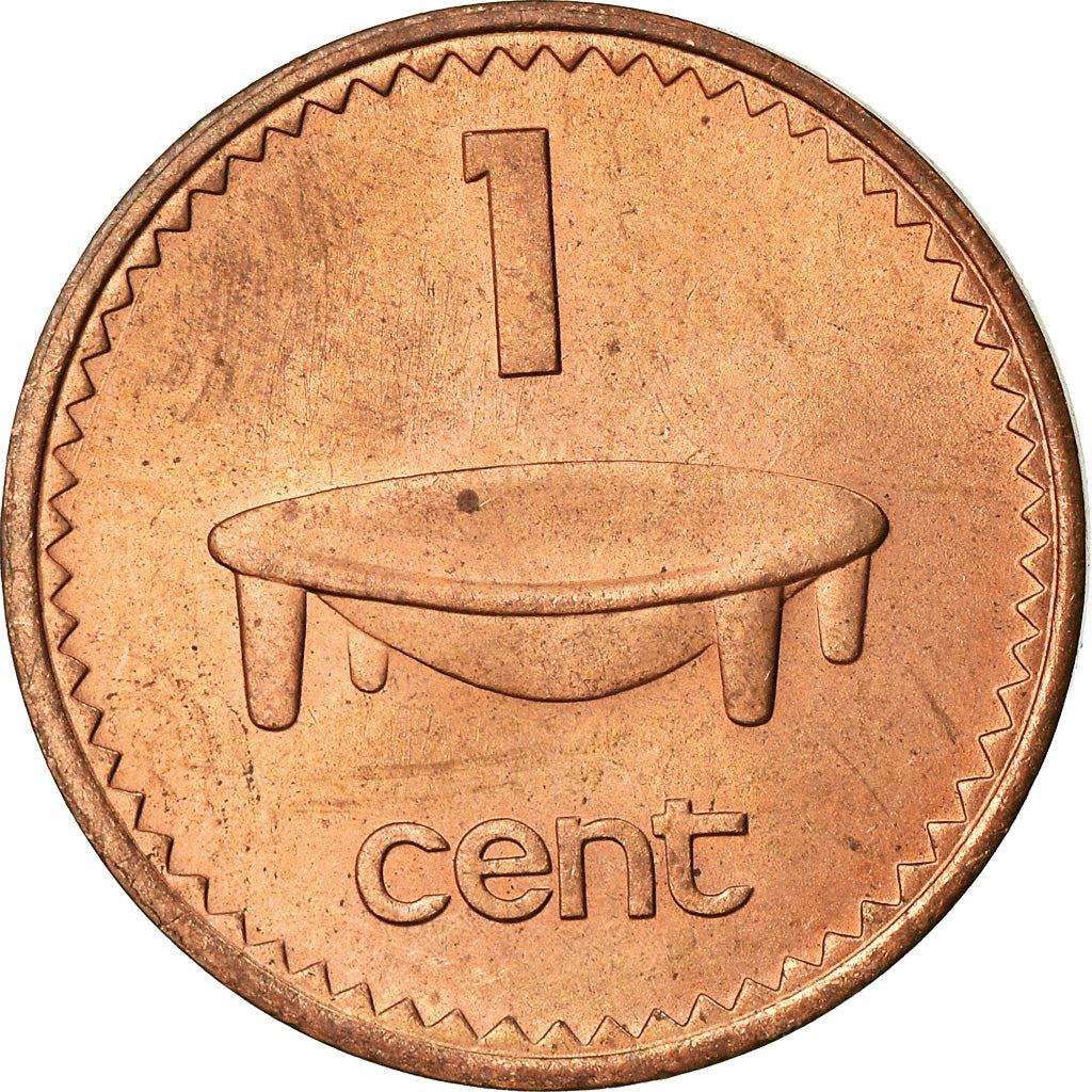 Fiji | 1 Cent Coin | Tanoa | Km:27 | 1969 - 1985