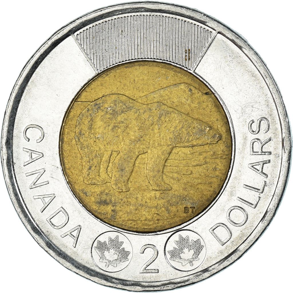 Canada | 2 Dollars Coin | Bimetallic | Polar bear | KM:1257 | 2012-2022