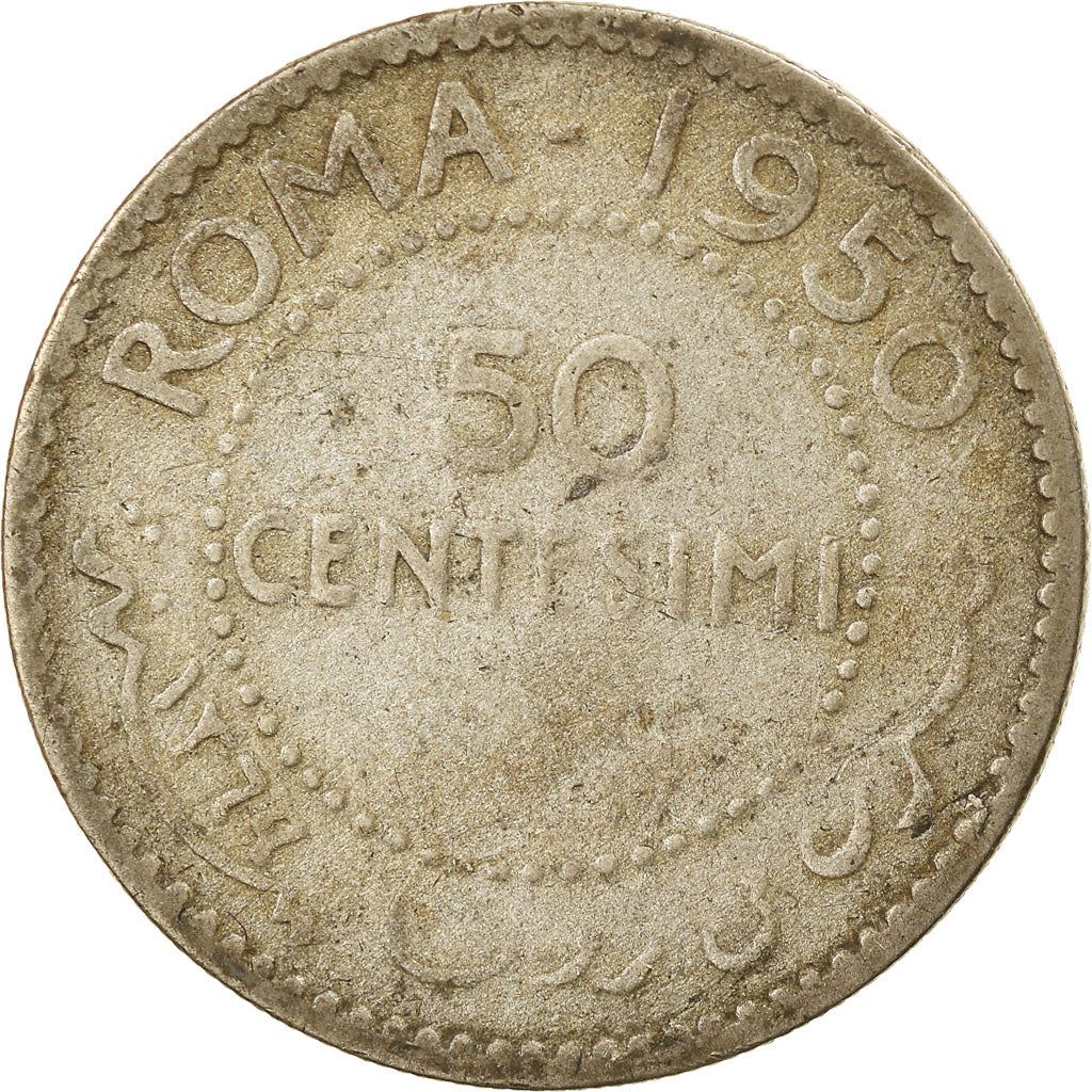 Somalia | 50 Centesimi Coin | Leopard | Km:4 | 1950
