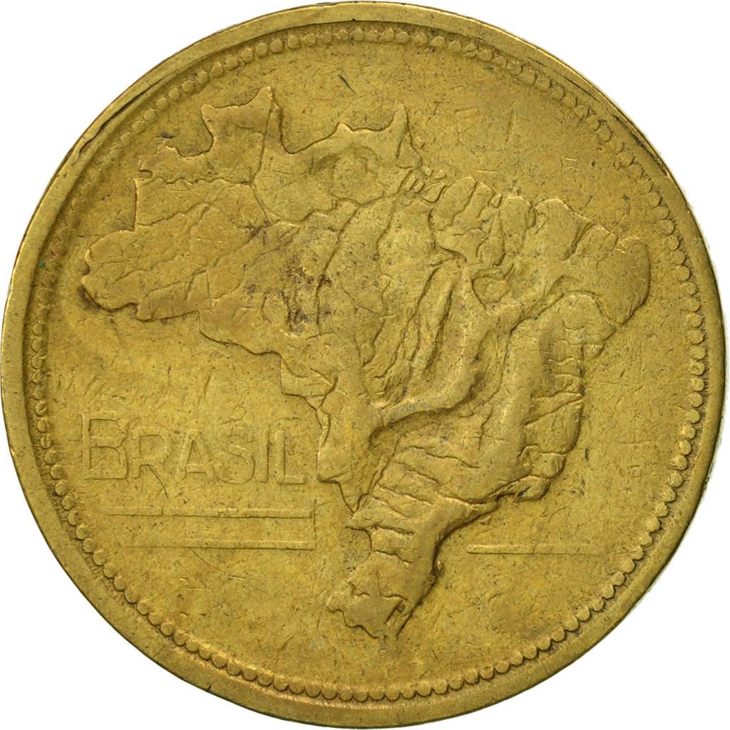 Moneta Brasile 1 Cruzeiro | KM558 | 1942 - 1956