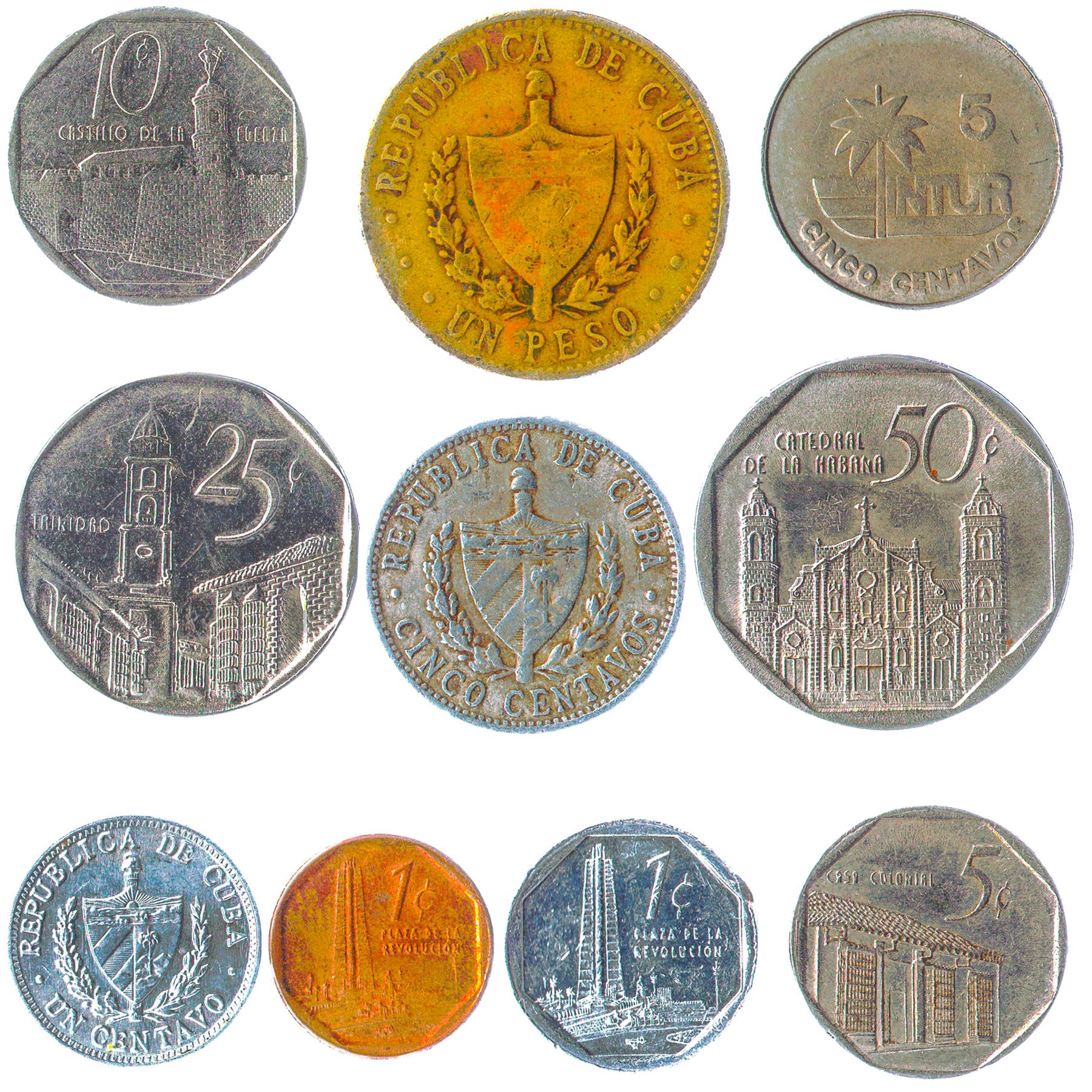 10 Mixed Coins | Centavos | Pesos