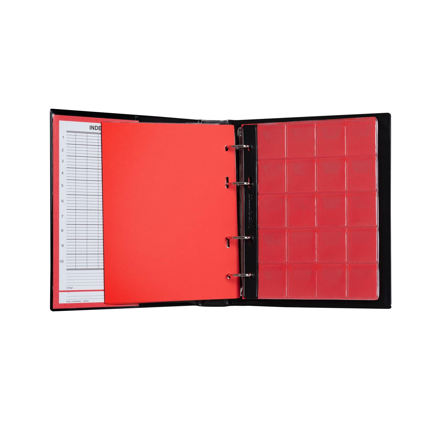 Coin Album 221 Pockets / Grids | 10 Pages | 3 Different Sizes | Money Storage for Multiple Coins