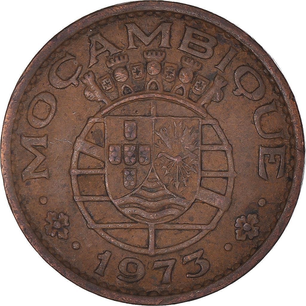 Mozambique 50 Centavos Coin | Military Order Of Christ | KM89 | 1973 - 1974